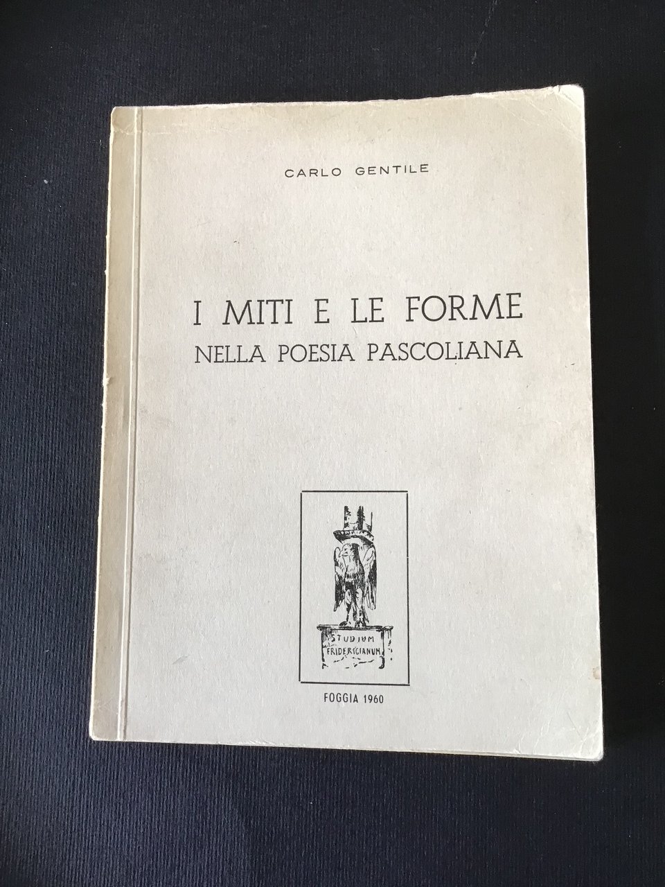 I MITI E LE FORME NELLA POESIA PASCOLIANA