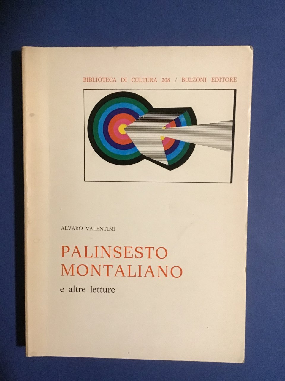 PALINSESTO MONTALIANO E ALTRE LETTURE