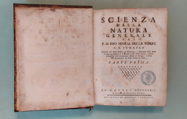 Scienza della natura generale.