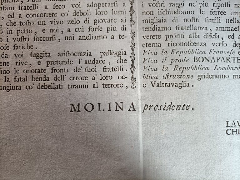 Discorso letto da Francesco Biondi ai patrioti di Luino e …