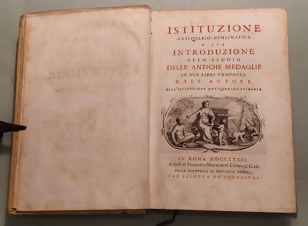 Istituzione antiquario-numismatica o sia introduzione allo studio delle antiche medaglie …