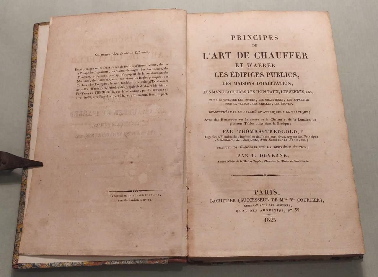 Principes de l'art de chauffer et d'aérer les édifices publics, …