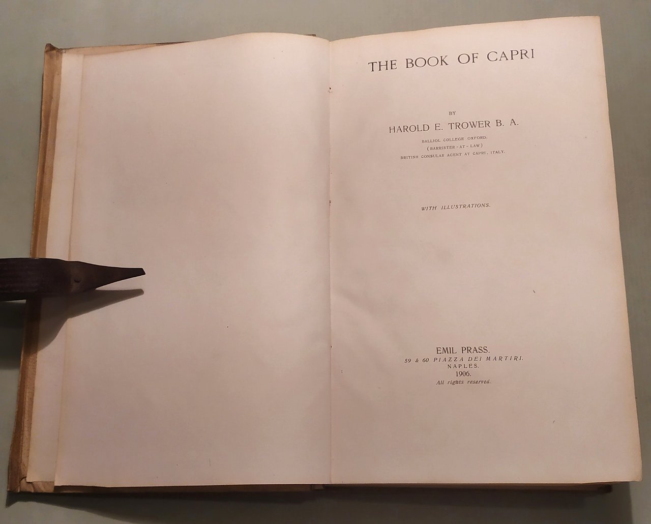 The book of Capri.