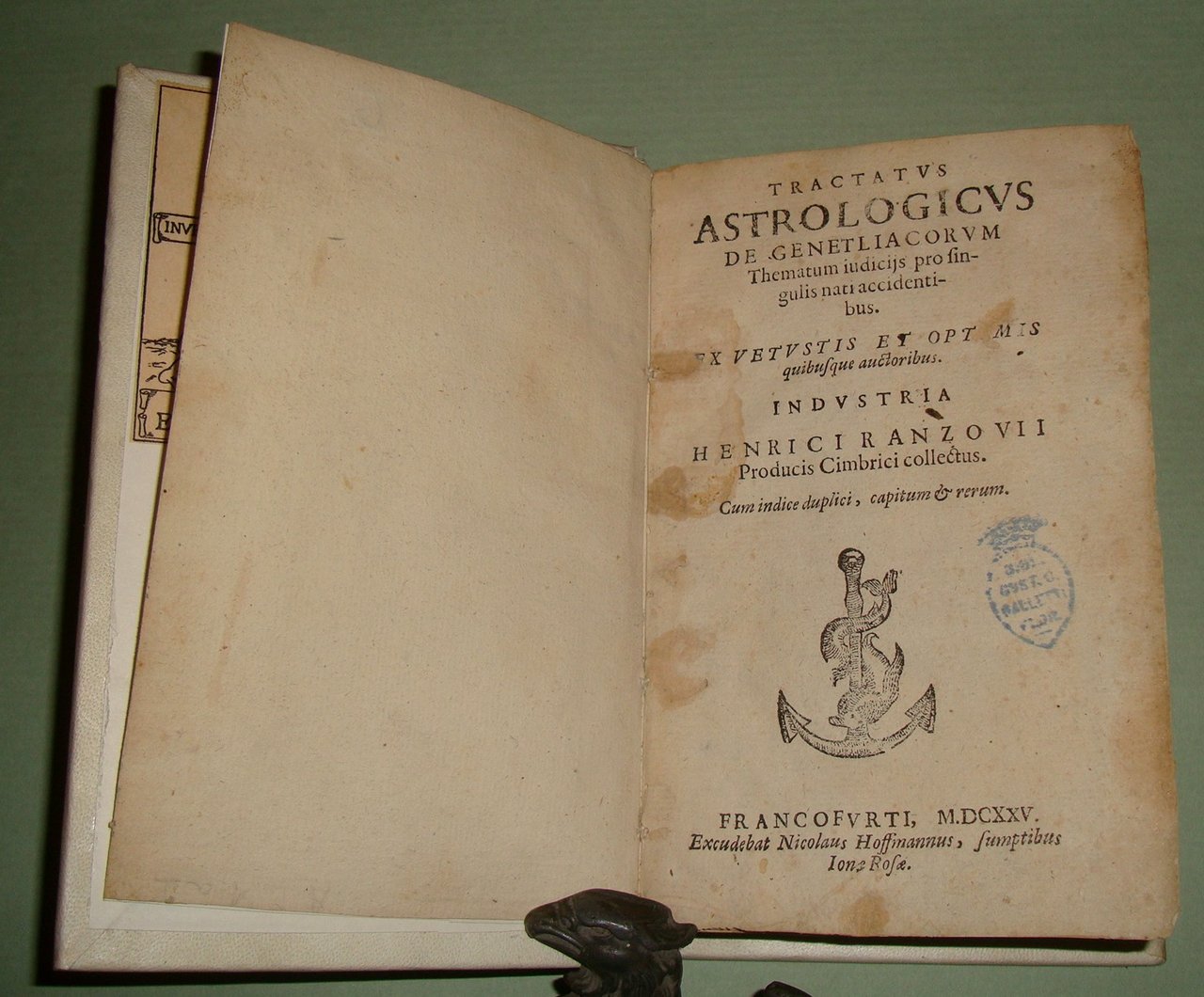 Tractatus astrologicus de genetliacorum thematum iudiciis pro singulis nati accidentibus. …