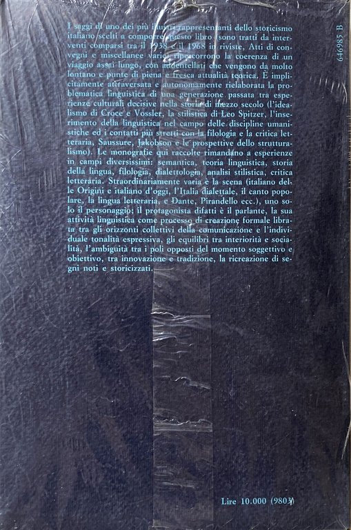 I SEGNI LA STORIA. A CURA DI GIAN LUIGI BECCARIA