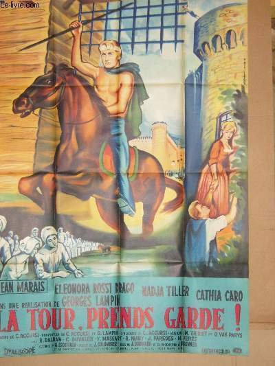 AFFICHE DE CINEMA - LA TOUR , PRENDS GARDE !