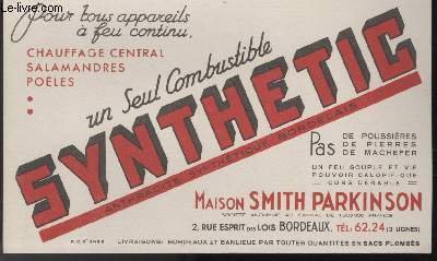 BUVARD - POUR TOUS APPAREILS A FEU CONTINU UN SEUL …