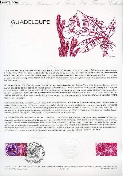 DOCUMENT PHILATELIQUE OFFICIEL N°05-84 - GUADELOUPE (N°2302 YVERT ET TELLIER)