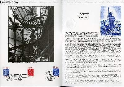 DOCUMENT PHILATELIQUE OFFICIEL N°24-86 - CENTENAIRE DE LA STATUE DE …