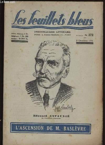 L'ascention de M.Baslèvre suivi de le sol par LEFEVRE