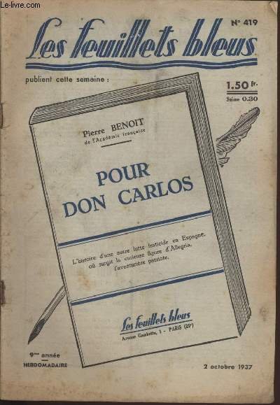 Pour Don Carlos.