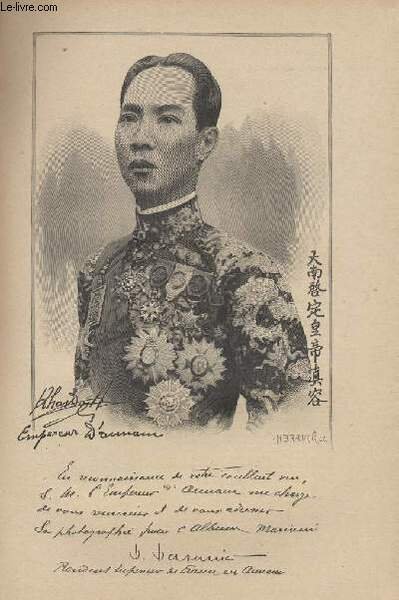 FIGURES CONTEMPORAINES tirées de l'Album Mariani. S. M. KHAI DINH