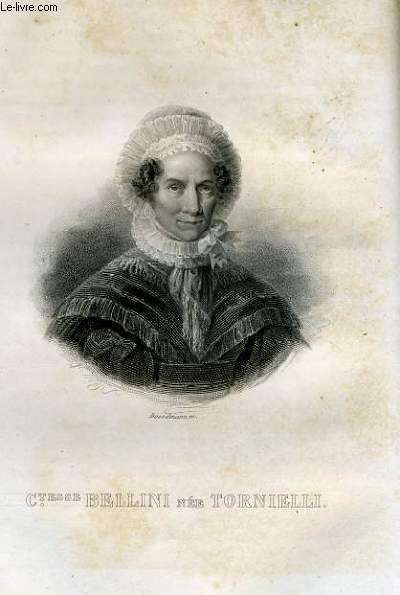 EXTRAIT PORTRAITS ET HISTOIRE DES HOMMES UTILES. COMTESSE BELLINI NEE … | Immagine principale
