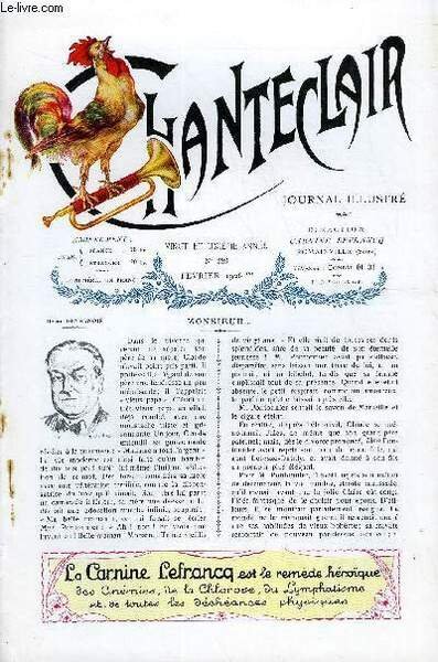 CHANTECLAIR N° 220 - MONSIEUR PAR HENRI DUVERNOIS, LA FORET …