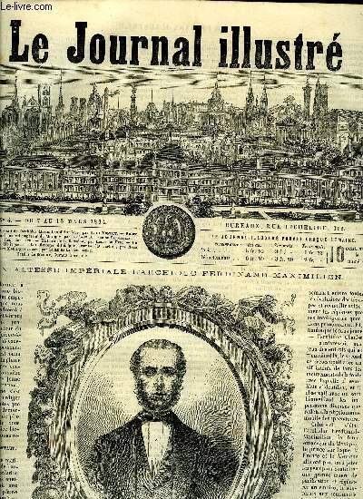 LE JOURNAL ILLUSTRE N° 4 - Son altesse impériale l'Archiduc …