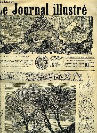 LE JOURNAL ILLUSTRE N° 265 - L'inondation de la Hollande par Aristide Roger, Les idées de M. Aubray, La mi-carême par Abel d'Avrecourt, Faust par B, Nouvelles a la main par Maurice Dreyfous, M. Troplong, Lamartine par X