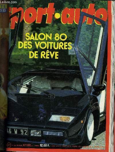 SPORT AUTO N� 225 - Les voitures de r�ve, Alan Jones, La Volvo 244 Turbo, La Renault 18 Turbo, Le Grand Prix d'Italie a Imola, Les dragsters au Mans, Les 1.000 lacs, La Golf GTi : l'opinion des utilisateurs