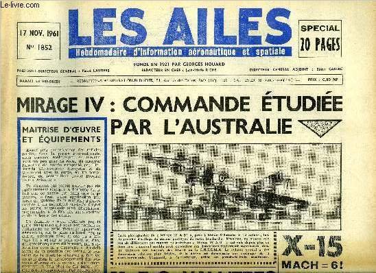 LES AILES N� 1852 - Les probl�mes de l'aviation civile …