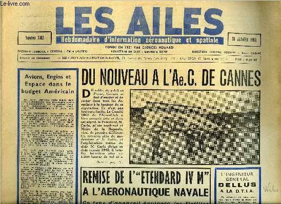 LES AILES N� 1862 - Air France n'est pas hostile …