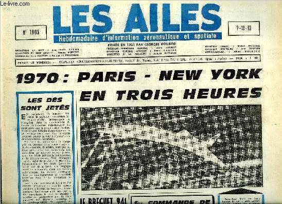 LES AILES N� 1903 - L'industrie a�ronautique fran�aise a Bruxelles, …