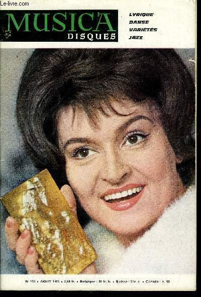 MUSICA DISQUES N° 113 - Une rencontre avec Madame Rossignol … | Immagine principale