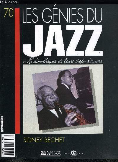 LES GENIES DU JAZZ N° 70 - Sidney Bechet, Mezzrow …