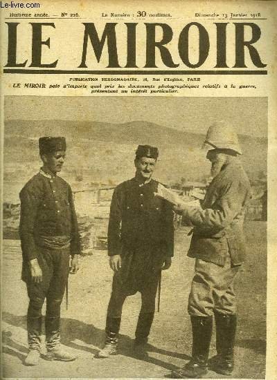 LE MIROIR N° 216 - Les curieux gardiens d'un camp …