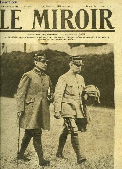 LE MIROIR N° 228 - Deux grands chefs de l'armée …