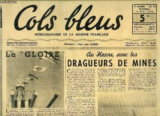 Cols bleus n° 63 - Au Havre, avec les dragueurs …