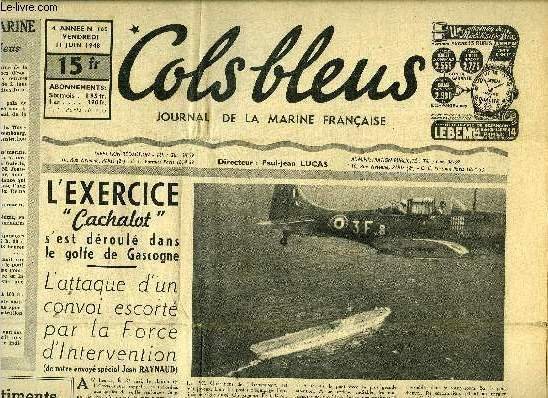 Cols bleus n° 165 - L'exercice Cachalot s'est déroulé dans … | Immagine principale