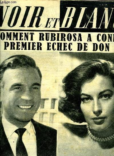 Noir et blanc n° 602 - Le premier échec de Don Juan : Ruborisa n'épouse pas Ava Gardner par Alain Janvier, Au Mont Palomar, sait-on le secret de Mars ?, La selle d'agneau étant hors de prix, mangez de la selle de bicyclette par G.B., A Lourdes