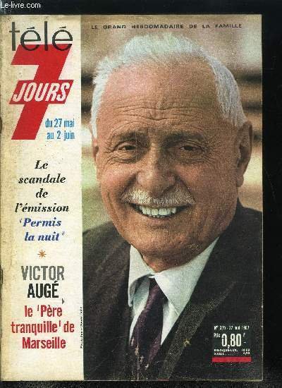 Télé 7 jours n° 375 - Pour son fils et … | Immagine principale