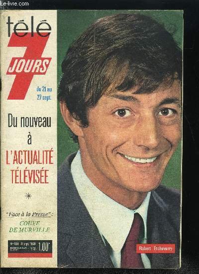 Télé 7 jours n° 439 - Pierre Vernier pêcheur d'Irlande, …