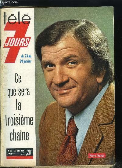 Télé 7 jours n° 561 - Un professeur pour Estella …