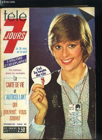 Télé 7 jours n° 878 - Marie Paule Belle et … | Immagine principale