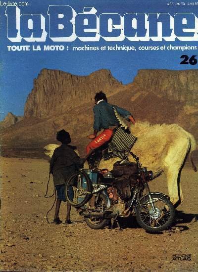 La Bécane n° 26 - Le sommet du moteur, Culasse, La bicyclette qui roule toute seule, Cyclomoteur, Le puits essentiel, Cylindre, La colonne de direction