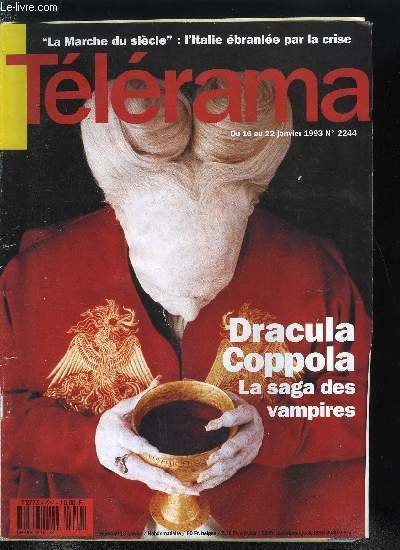 Télérama n° 2244 - Le retour de Dracula, Claude Marchesin …