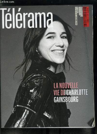 Télérama n° 3393 - Dans un New York optimiste et enneigé, Charlotte Gainsbourg écrit des chansons en français, La folle semaine d'un kiosquier, L'acteur Liam Neeson, Jamel, Nicole Garcia, Desplechin du casting a la postproduction, tout sur la fabrication