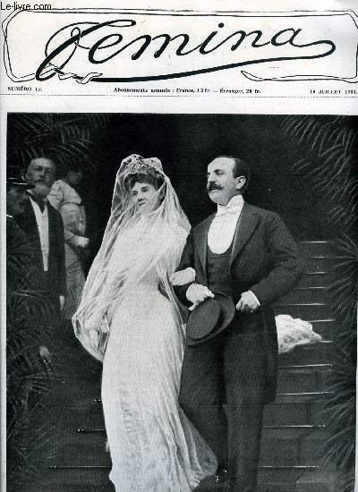 Femina n° 12 - Les grands mariages, Dans la foule … | Immagine principale