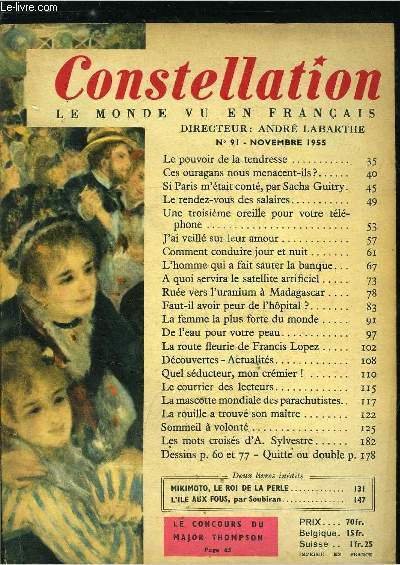 Constellation n� 91 - Le pouvoir de la tendresse, Ces …
