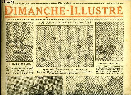 Dimanche-Illustr� n� 346 - M. Stresemann, ministre des affaires �trang�res d'Allemagne, a succomb� a une crise d'apoplexie, Camille Flammarion, po�te de l'infinie par Raymond Robert, La folie de l'or par Edmond Romazi�res, Bicot, pr�sident de club, garde