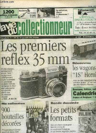 La vie du collectionneur n� 67 - 900 bouteilles r�volutionnaires …