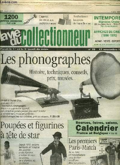 La vie du collectionneur n� 70 - Les collectionneurs se …