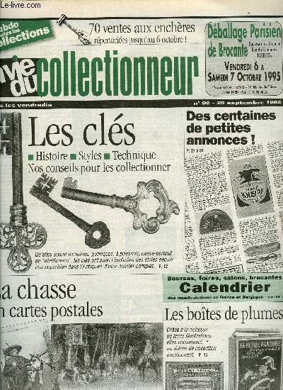 La vie du collectionneur n� 99 - Jocondophile depuis 15 ans, La chasse au d�but du si�cle en cartes postales par Nathalie Simon, Les cl�s, Les boites de plumes