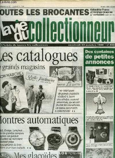 La vie du collectionneur n� 243 - Mes glaco�des par …