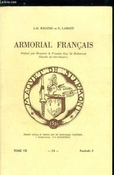 Armorial français n° 26 - Cuinghien à Cunolio (Cuinière, Cuino, …