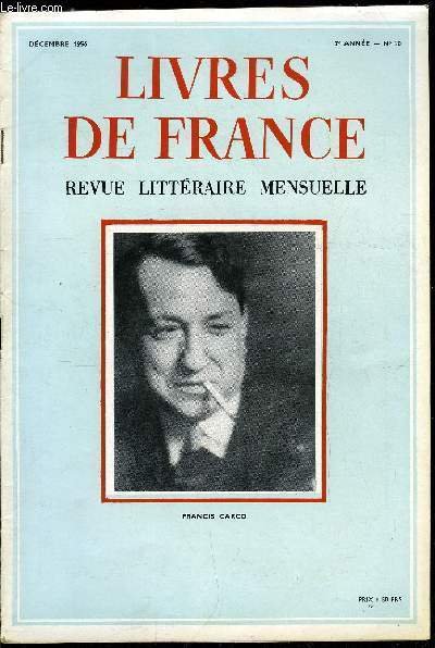 Livres de France n� 10 - Portrait d'hier par Roland …