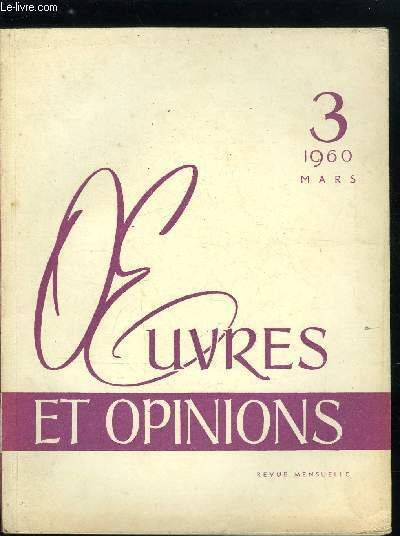 Oeuvres et opinions n� 15 - Pavlik par Naguibine, Ma vie par Asseev, Le mai inou� anciennement, le rossignol par Asseev, Printemps en Yakoutie par Wagner, Les rapports entre litt�ratures par Neoupoko�eva, Les traditions nationales dans l'oeuvre de Serge