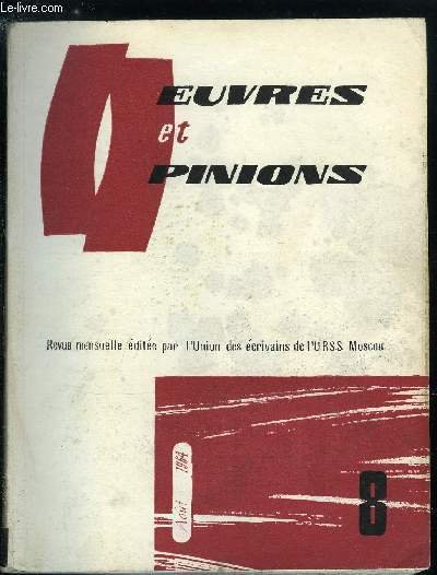 Oeuvres et opinions n� 68 - Parmi les marais par … | Immagine principale