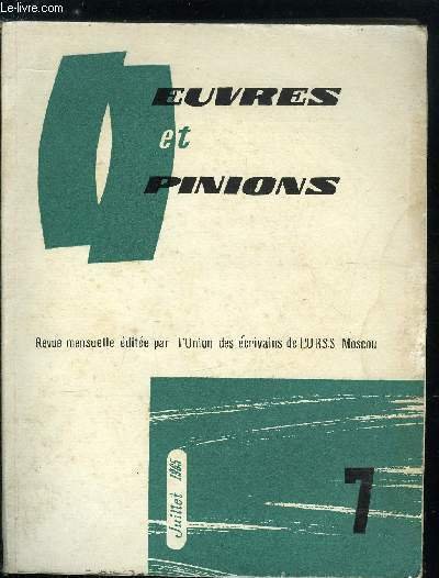 Oeuvres et opinions n� 79 - A nos lecteurs par Irakli Abachidz�, La G�orgie sovi�tique par Gu�orgui Natrochvili, R�cits par Constantin Lordkipanidz�, Je vois le soleil par Nodar Doumbadz�, Pluie d'automne par Sergo Kldiachvili, Petit Faucon par Demna